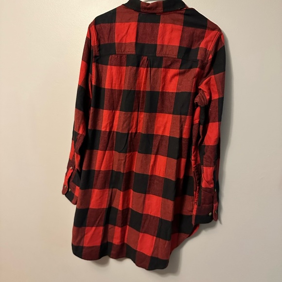 Carhartt womans plaid tunic NWT XL - Picture 4 of 5
